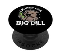 I'm Kind Of A Big Dill Wombat Australia Lover PopSockets Adhesive PopGrip