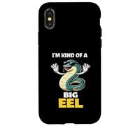 I'm Kind Of A Big Eel | Funny Eel Sunglasses Pun Case for iPhone X/XS