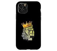 I'm King No Longer A Slave To Fear I Am A Child Of God Lion Case for iPhone 11 Pro