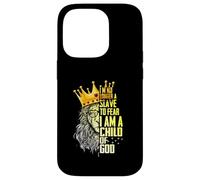 I'm King No Longer A Slave To Fear I Am A Child Of God Lion Case for iPhone 14 Pro