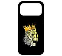 I'm King No Longer A Slave To Fear I Am A Child Of God Lion Case for iPhone 17 Pro Max