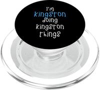 I'm Kingston doing Kingston things. Funny Saying for Boys PopSockets PopGrip for MagSafe