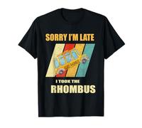 I'm Late I Took The Rhombus, The Rhombus Express! T-Shirt