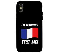 I'm Learning French! Funny French Language Student Case for iPhone X/XS