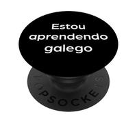 "I'm Learning Galician" Funny Galician Words PopSockets Adhesive PopGrip