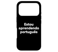 "I'm Learning Portuguese." Funny Portuguese Word Case for iPhone 17 Pro