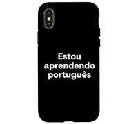 "I'm Learning Portuguese." Funny Portuguese Word Case for iPhone X/XS
