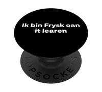 "I'm Learning West Frisian." Funny Language PopSockets Adhesive PopGrip