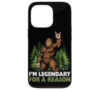 I'm Legendary For A Reason Bigfoot Rock On Sasquatch Forest Case for iPhone 13 Pro