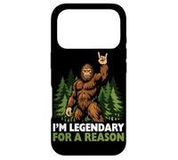 I'm Legendary For A Reason Bigfoot Rock On Sasquatch Forest Case for iPhone 17 Pro