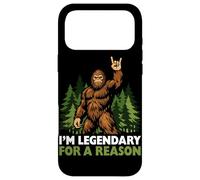 I'm Legendary For A Reason Bigfoot Rock On Sasquatch Forest Case for iPhone 17 Pro Max