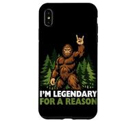 I'm Legendary For A Reason Bigfoot Rock On Sasquatch Forest Case for iPhone XS Max