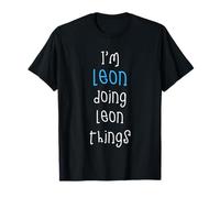 I'm Leon Doing Leon Things. Funny Saying for Boys Kids T-Shirt