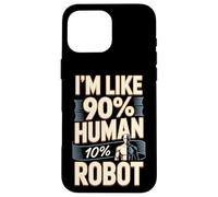Im Like 90 Human 10 Robot Bionic Surgery Recovery Case for iPhone 16 Pro Max