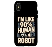 Im Like 90 Human 10 Robot Bionic Surgery Recovery Case for iPhone X/XS