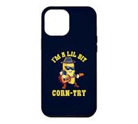 I'm Lil Bit Corn-try Funny Corn Pun Country Music Cowboy Case for iPhone 12 Pro Max