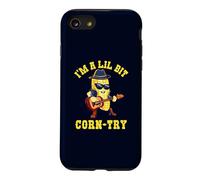 I'm Lil Bit Corn-try Funny Corn Pun Country Music Cowboy Case for iPhone SE (2020) / 7/8