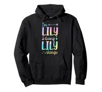 I'm Lily Doing Lily Things Personalized First Name Pullover Hoodie