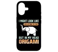 I'm listing to you but in my head Origami Case for iPhone 17