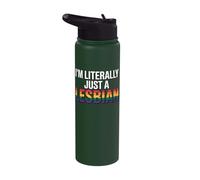 I'm Literally Just A Lesbian Stainless Steel Insulated Water Bottle