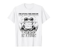 I'm Living The Dream One Bad Decision at A Time (Funny Frog) T-Shirt