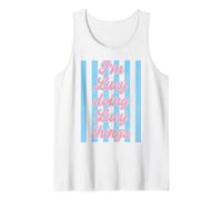 I'm Lucy Doing Lucy Things Cute Girl's Stripe Tank Top
