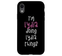 I'm Lydia doing Lydia things. Cute personalized slogan for Case for iPhone XR