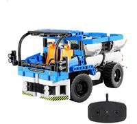 Im.master 2-in-1 Concrete Mixer Remote Control Truck-394 Pcs Construction Game