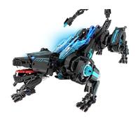 iM.Master - Black Leopard - 1m Mechanical Model - Configurable LED Lights - Building Blocks for Adults and Children - 3824 Pieces - STEM Educational Games - Building Model