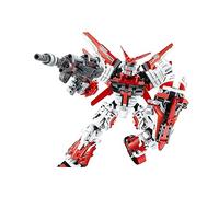 iM.Master - Red Mecha Warrior Robot Toy - Building Blocks Adults and Kids - Articulated Model Kit - Mechanical Movement - 1100 Pieces - STEM Educational Toy - Model Kit to Build