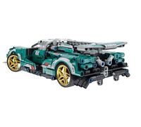 iM.Master STEM Academy: Mechanical Master - R/C Super Car: Green 450pcs - Bricks Model Vehicle with 2.4G Remote Control, Building Blocks Activity Set