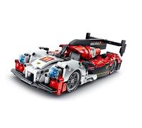 iM.Master - Super Racing Car - Model Car Technic Pull Back Function - Building Blocks for Adults and Children, 472 Pieces, 1:20 Scale, Educational Games, Model Making