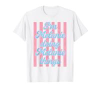 I'm Melanie Doing Melanie Things Cute Girl's Pink Stripe T-Shirt