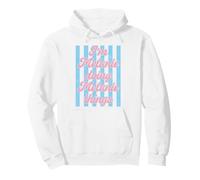 I'm Melanie Doing Melanie Things Cute Girl's Stripe Pullover Hoodie