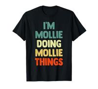 I'M Mollie Doing Mollie Things Fun Personalized Name Mollie T-Shirt