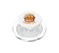 I'm Muffin Without You Pun Pancake Girlfriend Cupcake PopSockets PopGrip for MagSafe