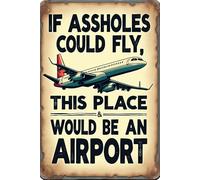 I'm Multitasking I Can Listen Ignore and Forget All at The Same Time Metal Tin Wall Rusty Retro Looking Sign Poster Gifts Cafes Bar Club Office Store Yard Garage 12X8 Inch