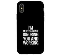 I'm Multitasking Ignoring You And Working Case for iPhone X/XS