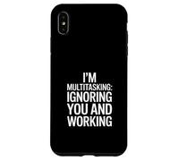 I'm Multitasking Ignoring You And Working Case for iPhone XS Max