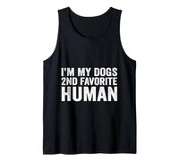 I'm My Dogs 2nd Favorite Human Dog Mom Dad Tank Top