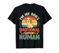 I'm My Dog's Emotional Support Human - Cute Pet Dog Lover T-Shirt