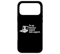 I'm My Family's Unpaid Tech Support Programmer Y2K Coder Case for iPhone 17 Pro Max