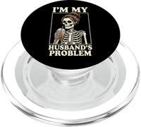 I'm My Husband's Problem PopSockets PopGrip for MagSafe