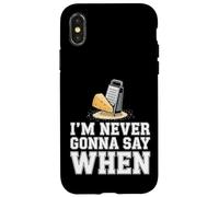 I'm Never Gonna Say When Parmesan Cheese Grater - Case for iPhone X/XS