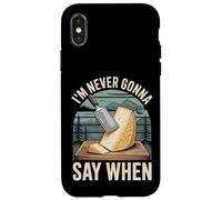 I'm Never Gonna Say When Parmesan Cheese Grater - Case for iPhone X/XS