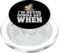 I'm Never Gonna Say When Parmesan Cheese Grater - PopSockets PopGrip for MagSafe