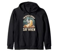I'm Never Gonna Say When Parmesan Cheese Grater - Zip Hoodie