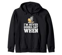 I'm Never Gonna Say When Parmesan Cheese Grater - Zip Hoodie