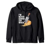 I'm Never Gonna Say When Parmesan Cheese Grater - Zip Hoodie