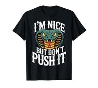 I'm Nice But Don't Push It Sassy Attitude Personality - T-Shirt